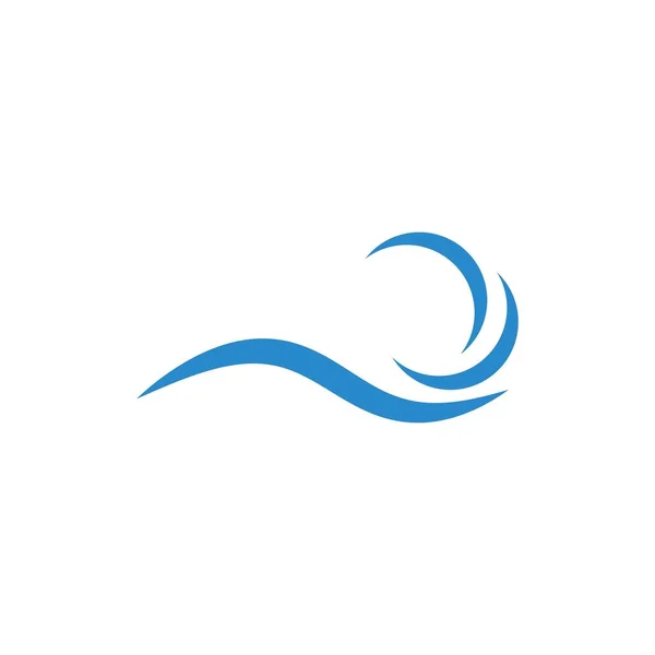 Icono de ola de agua — Archivo Imágenes Vectoriales