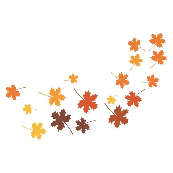 Autumn Leaf background — Stock Vector