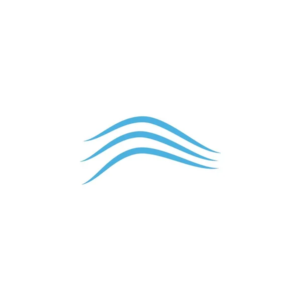 Water wave Logo — Stock Vector