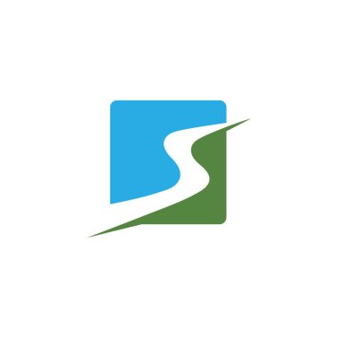 Nehir Logosu İlüstrasyonu 