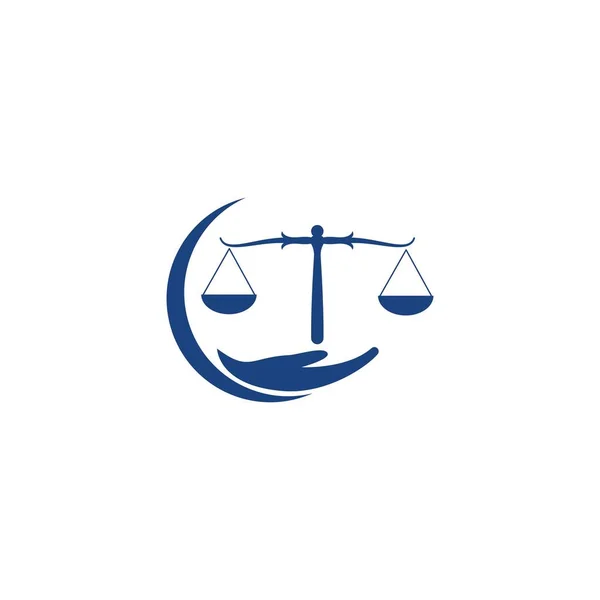 Hukuk Bürosu logosu — Stok Vektör