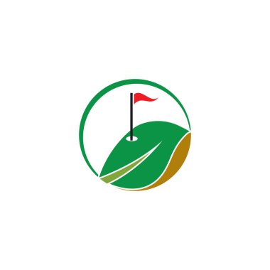 Golf Logo şablonu 