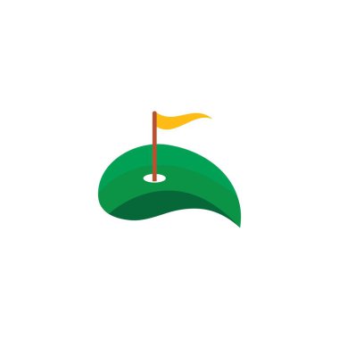 Golf Logo şablonu 