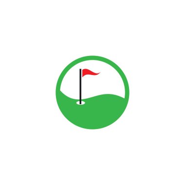 Golf Logo şablonu 