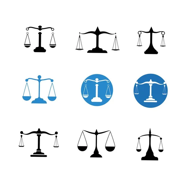 Logo du cabinet d'avocats — Image vectorielle