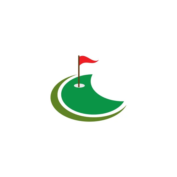 Golf Logo sjabloon — Stockvector