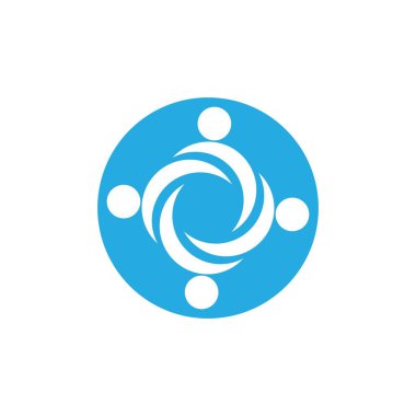 Evlat Edinme ve Toplum Bakımı Logo şablonu vektörü