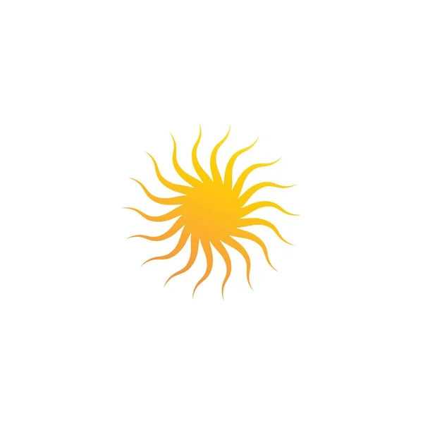 Sun ilustration logo — Stock Vector
