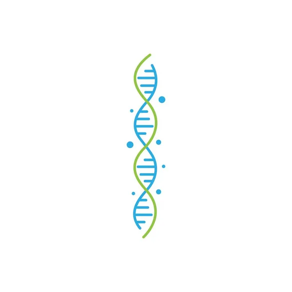 DNA logo vector — Stock Vector