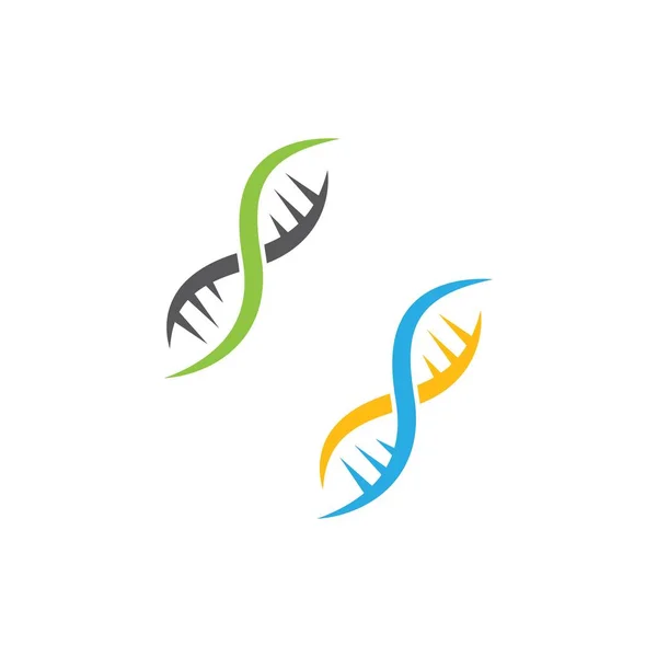 Vetor de logotipo DNA — Vetor de Stock