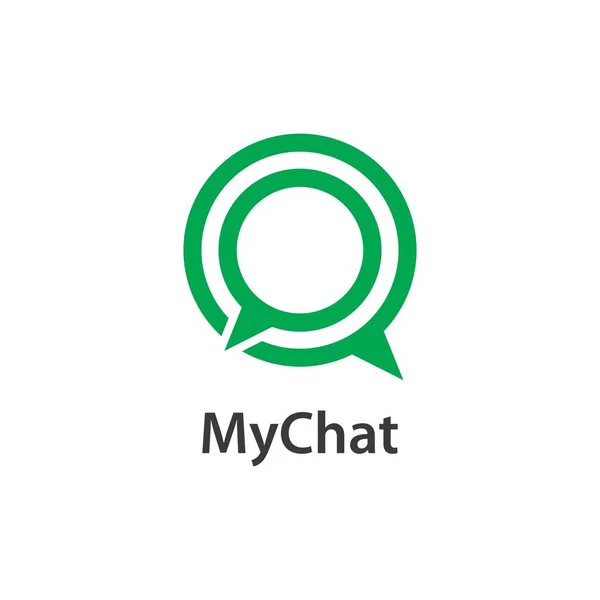Modèle Chat Logo Illustration Vectorielle — Image vectorielle