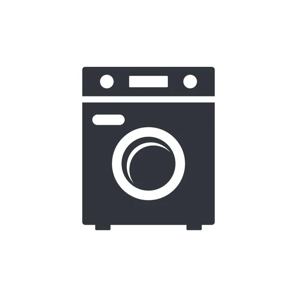 Máquina Lavar Logotipo Ilustração Modelo Desig — Vetor de Stock