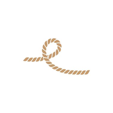 İp simgesi vektör resmetme şablonu