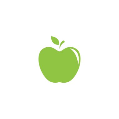 Apple illüstrasyon logo vektör çizimi
