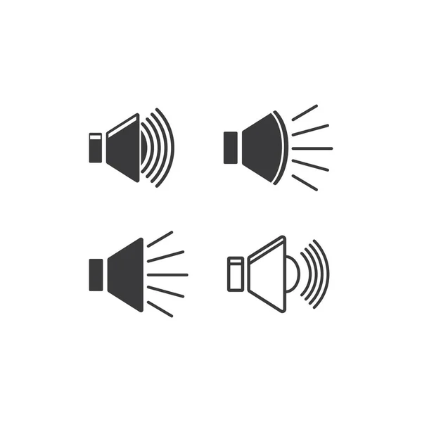 Speaker Icon Symbol Vector Design — Stock Vector