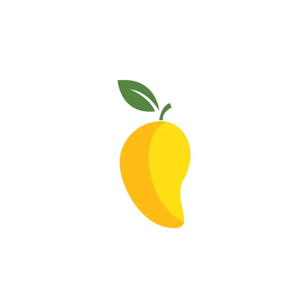 Mango Logotyp Platt Design Vektor Mall — Stock vektor