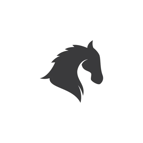 Horse Logo Template Vector Illustration Design — Stock Vector