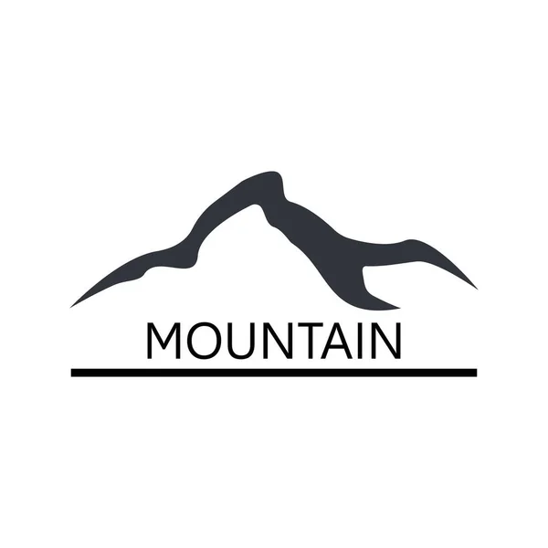Montanhas Logo Template Vetor Design —  Vetores de Stock