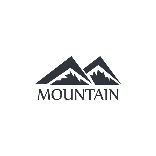Montanhas Logo Template Vetor Design —  Vetores de Stock