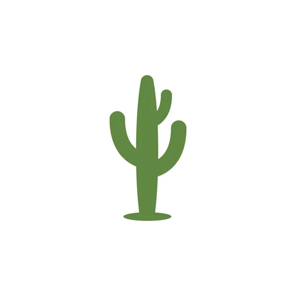 Ilustrasi Vektor Templat Kaktus Logo - Stok Vektor