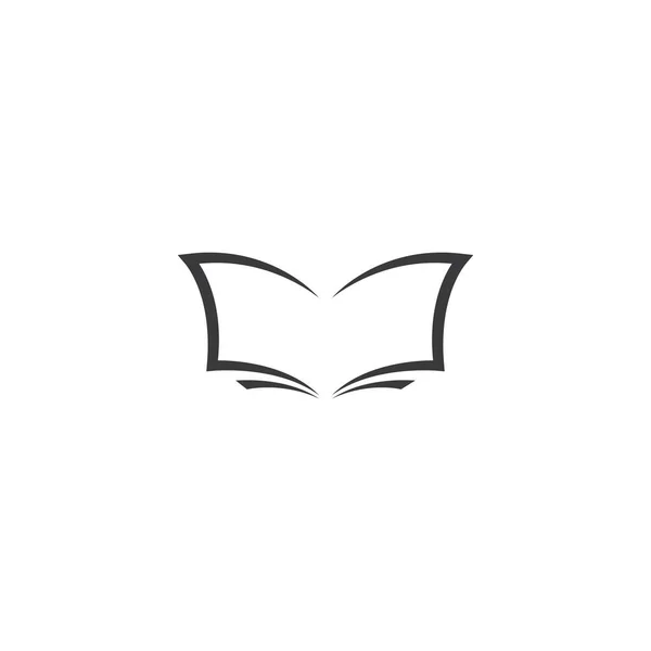 Book Education Logo Template Vector Illustration Design — Stock Vector