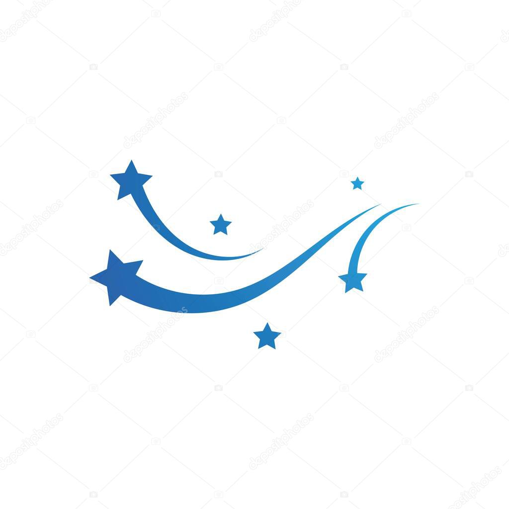 Star Logo Template vector icon illustration design