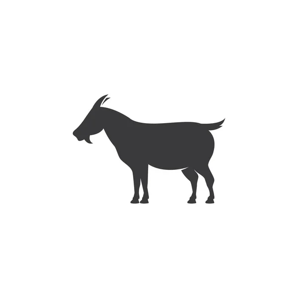 Ilustracja Wektora Logo Kozy — Wektor stockowy