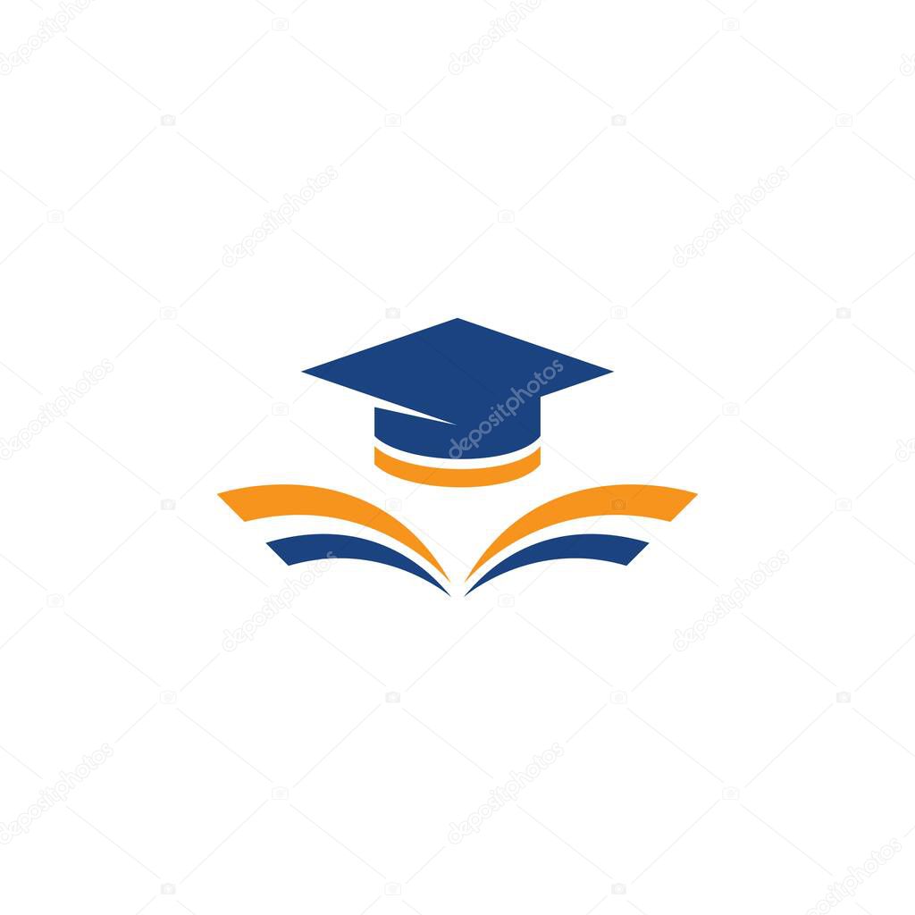 Toga cap Education Logo Template