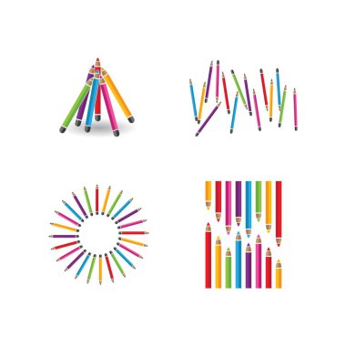 Kalem sembolü vektör illüstrasyon tasarımı