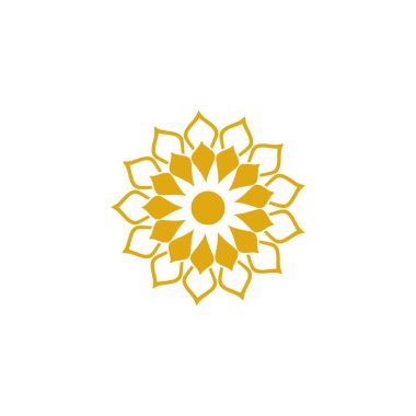 Dekoratif çizgi Arapça şablon tasarımı