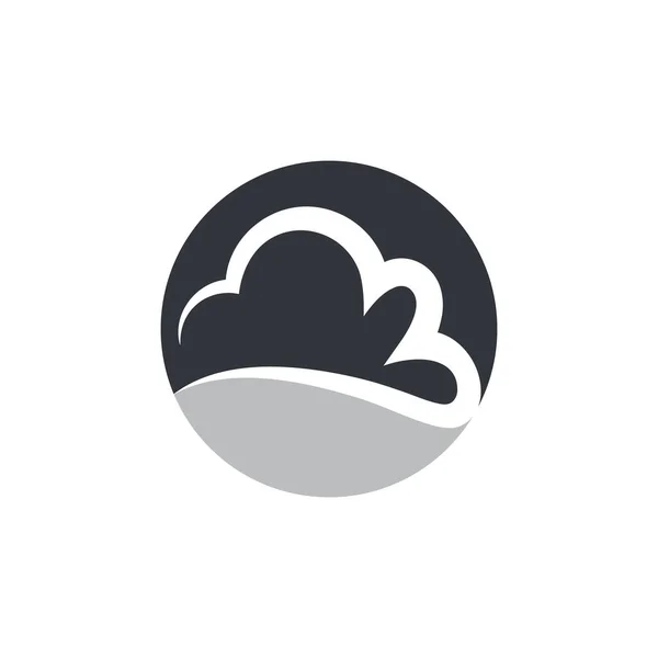 Πρότυπο Σχεδιασμού Διανύσματος Λογότυπου Cloud — Διανυσματικό Αρχείο