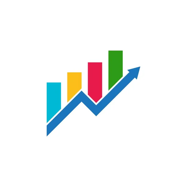 Vector Plantilla Logotipo Business Finance — Vector de stock