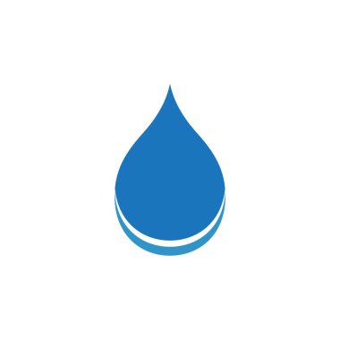 su damlası Logo Şablonu vektör tasarımı