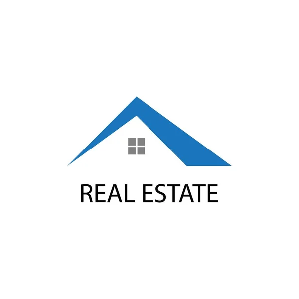 Immobilien Immobilien Und Bau Logo Design — Stockvektor