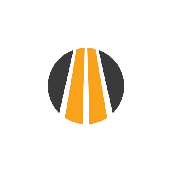 Logo Autostrady Symbol Ilustracji Wektor Projektu — Wektor stockowy
