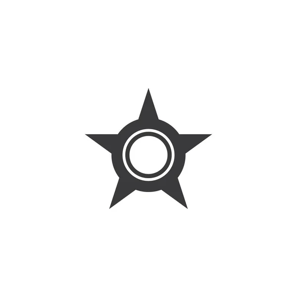 Shuriken Icon Illustration Vector Flat Design — Stock Vector