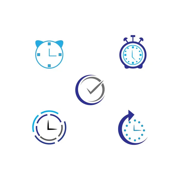 Time Icon Vector Illustration Template — Stock Vector