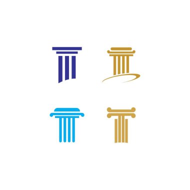 Sütun Logosu Şablon Tasarımı
