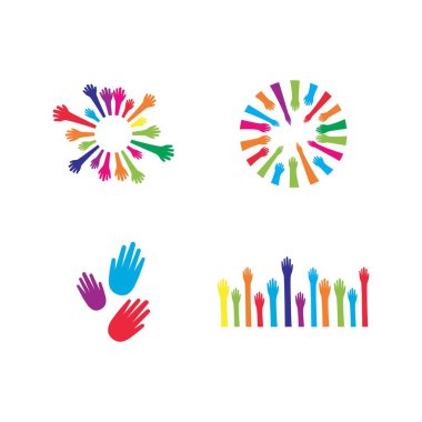 El Bakımı Logo Şablonu Vektör İşletmesi