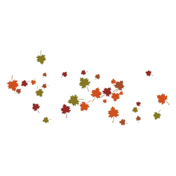紅葉の背景テンプレートベクトル図 — ストックベクタ