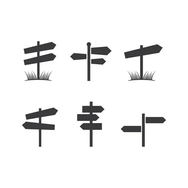 Icône Signalisation Design Plat Vecteur — Image vectorielle