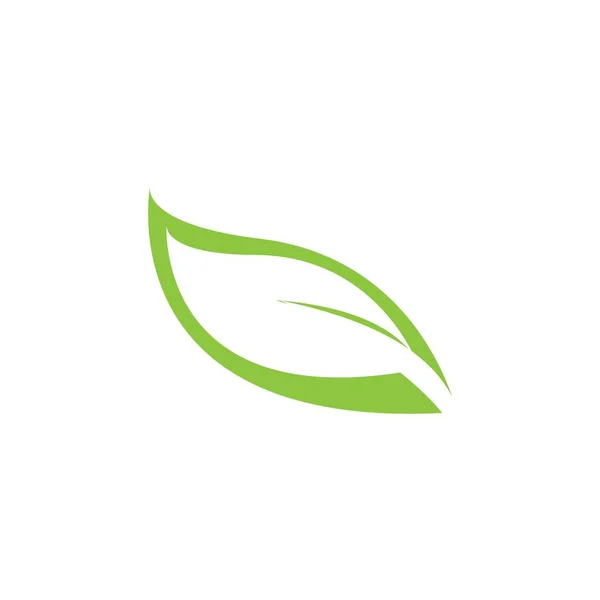 Logotipo Folha Ilustração Elemento Natureza Vetor — Vetor de Stock
