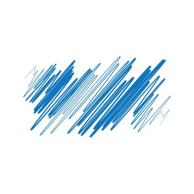 Yazılabilir satır sanat el çizimi vektörü