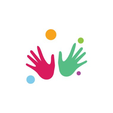 El bakım logosu şablon tasarımı