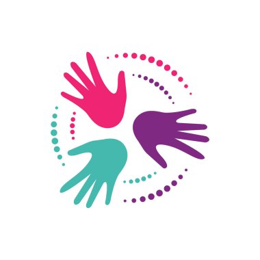 El bakım logosu şablon tasarımı