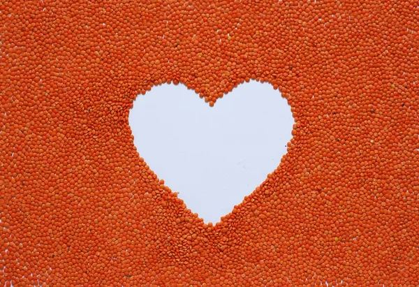 Kırmızı Mercimek Arka Plan Sağlıklı yaşam tarzı 