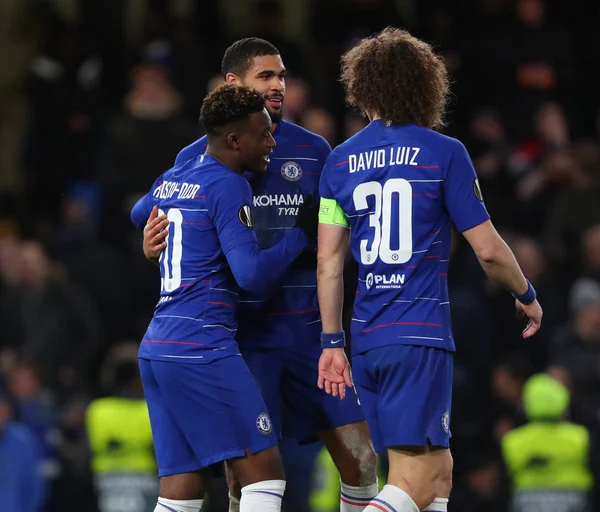 Chelsea v Dynamo Kyjev - Uefa Europa League kolo 16: první Le — Stock fotografie