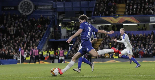 Chelsea v Dynamo Kyiv - UEFA Europa League Ronda de los 16: Primera Le —  Fotos de Stock