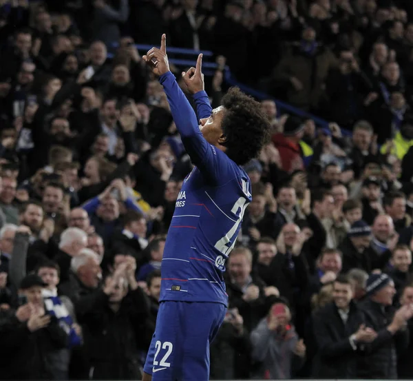 Chelsea v Dynamo Kyjev - Uefa Europa League kolo 16: první Le — Stock fotografie
