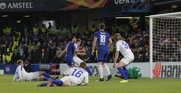Chelsea v Dynamo Kyiv - Uefa Europa League Ottavi di finale 16: prima Le — Foto Stock
